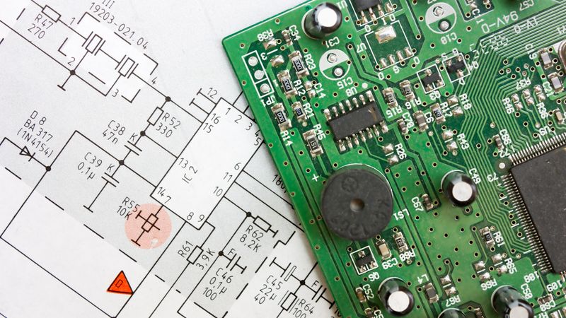 Schematic Drawing - Design of Electronic Circuit Board