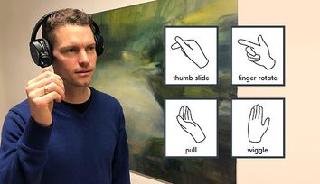 Machine learning drives gesture control for resource-limited devices