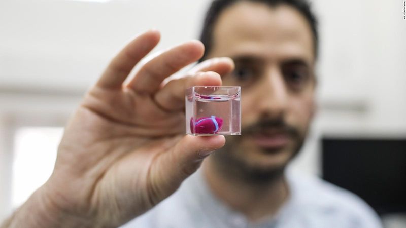 Israeli researchers create the first 3D printed heart. Source: Israel 21