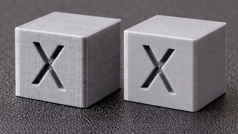 3D printing VFAs affect the surface appearance of parts