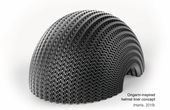 Control the collapse: Architected materials for impact absorption