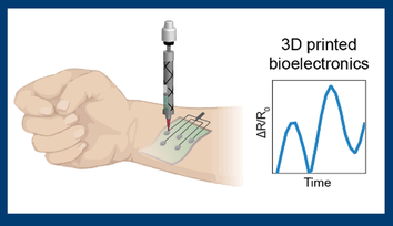 Researchers design new inks for 3D-printable wearable bioelectronics