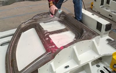 Using 3D scanning to improve the quality of sheet metal molds