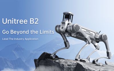 Unitree Robotics Releases Industrial Quadruped Robot B2, Breaking Through Limits with Hyper Evolution!
