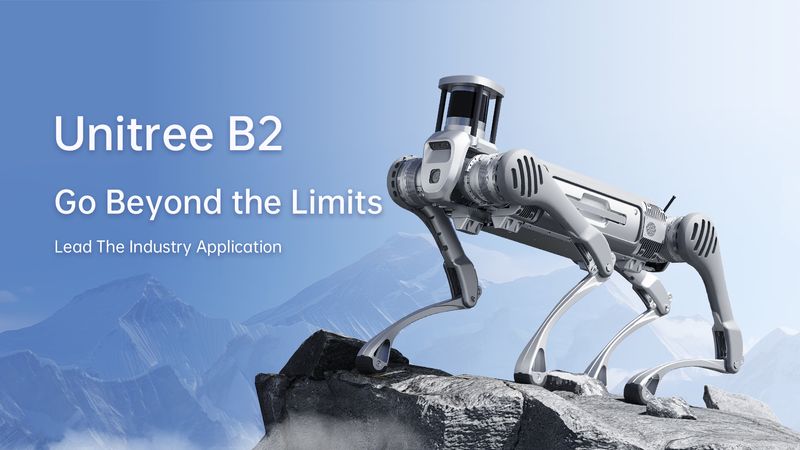 Unitree Robotics Releases Industrial Quadruped Robot B2, Breaking Through Limits with Hyper Evolution!