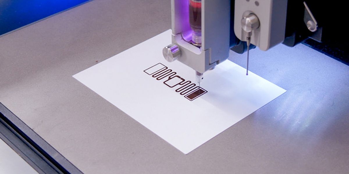 Making an RFID Tag using Revolutionary Copper Ink on Paper