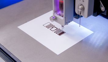 Making an RFID Tag using Revolutionary Copper Ink on Paper