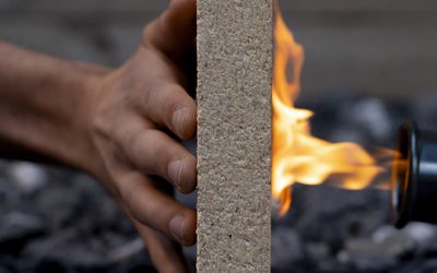 Turning sawdust into fire-resistant materials