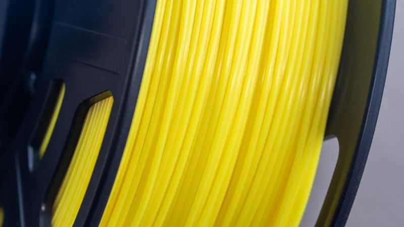 PLA is the most widely used filament in 3D printing; ASA is a a hardier version of ABS.