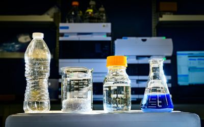 Microbial assembly line makes plastic upcycling programmable