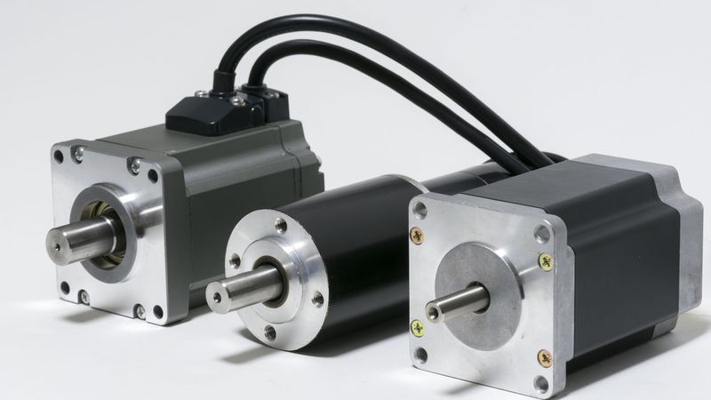 Electric Motors - AC Servo Motor, DC Brushless Motor, and Stepper Motor