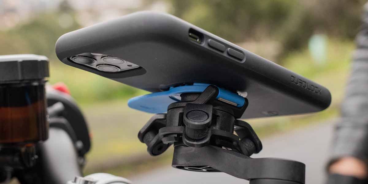 Quad Lock: Smartphone-mounting solution developed with 3D printing