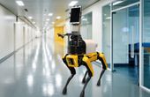Robot takes contact-free measurements of patients' vital signs