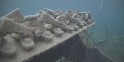 image of underwater shipwreck