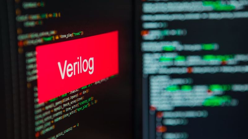 Verilog, a Hardware Description Language (HDL) used to model electronic systems.