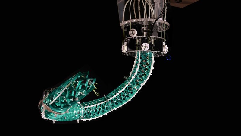 A soft, flexible robot safe for interaction with humans © 2023 EPFL/Alain Herzog - CC-BY-SA 4.0