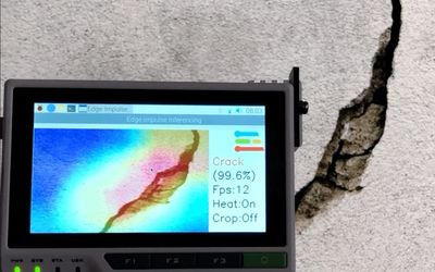 Implementing Real-Time Surface Crack Detection System: Predictive Maintenance with EdgeAI