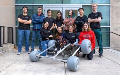 Students design robot to collect microplastics from beaches