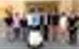 The JackRabbot project team with JackRabbot 2 (from left to right): Patrick Goebel, Noriaki Hirose, Tin Tin Wisniewski, Amir Sadeghian, Alan Federman, Silvio Savarese, Roberto Martín-Martín, Pin Pin Tea-mangkornpan and Ashwini Pokle (Image credit: Amanda Law)