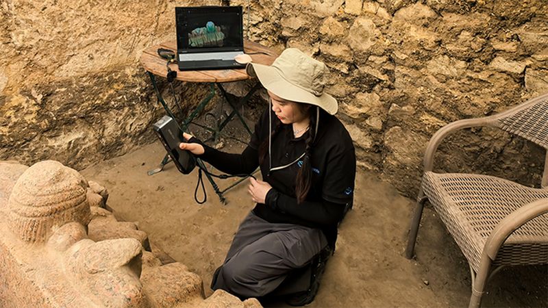 Reviving the Past: SCANTECH's 3D Scanner Powers the China-Egypt Joint Archaeological Project