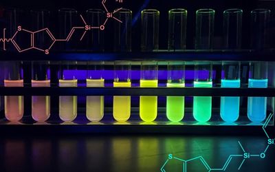 A rule-breaking, colorful silicone that could conduct electricity