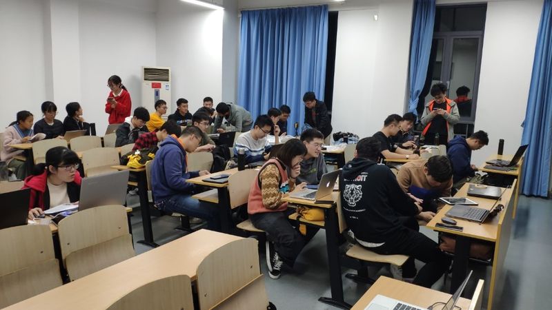 Wearable sensor class Shanghai University
