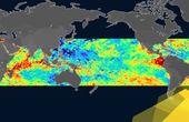 Tracking ocean microplastics from space