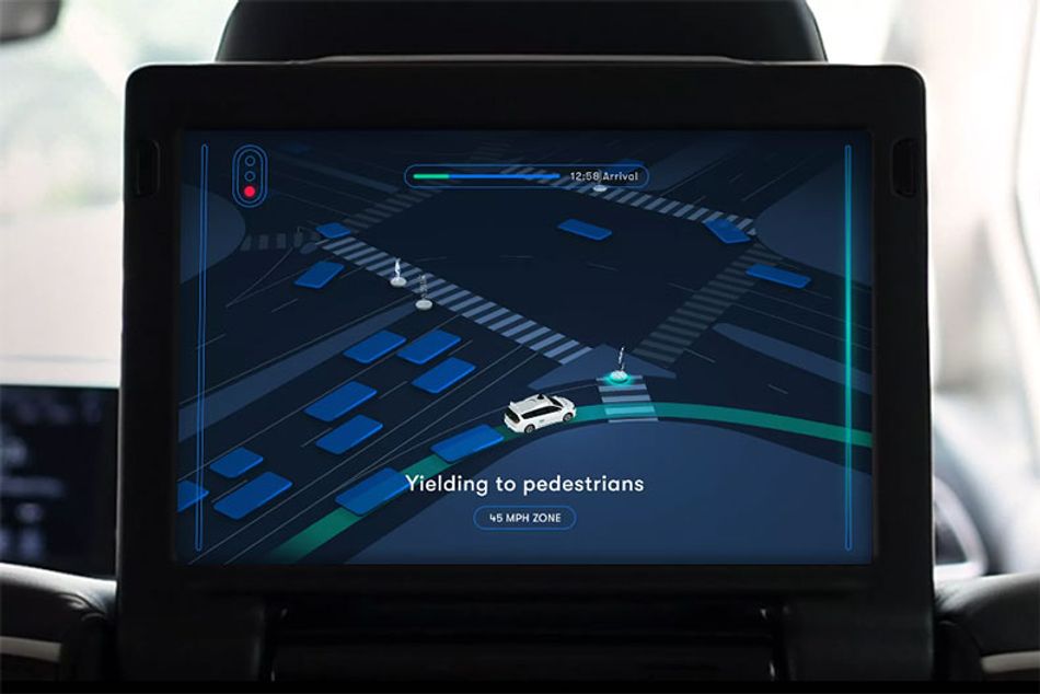 Waymo UI