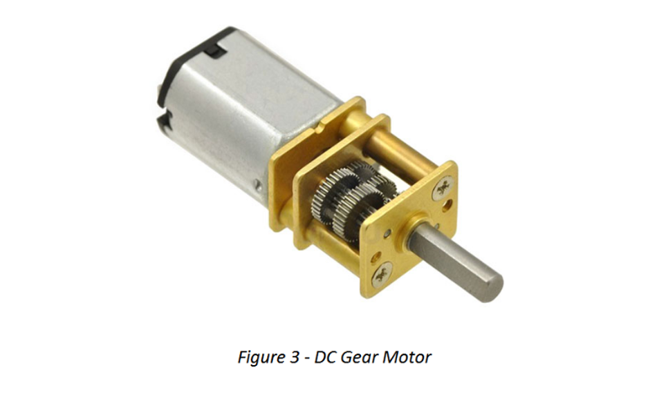 DC Gear Motor Construction