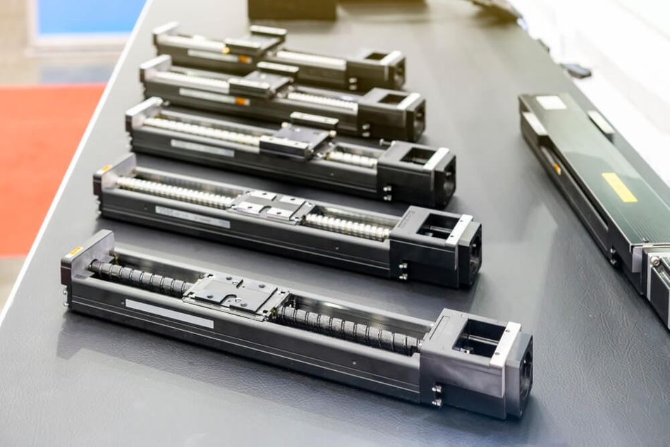 four linear actuators for industrial usage