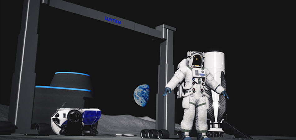 Constructing the first lunar base with space-ready 3D concrete