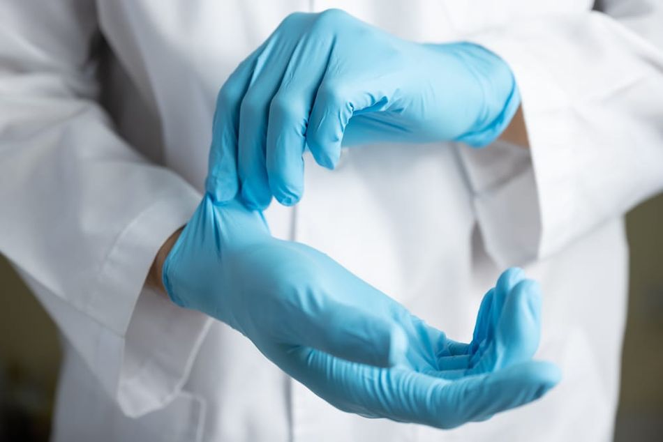 Nitrile gloves