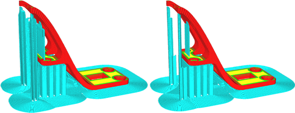 Cura Towers Support Feature