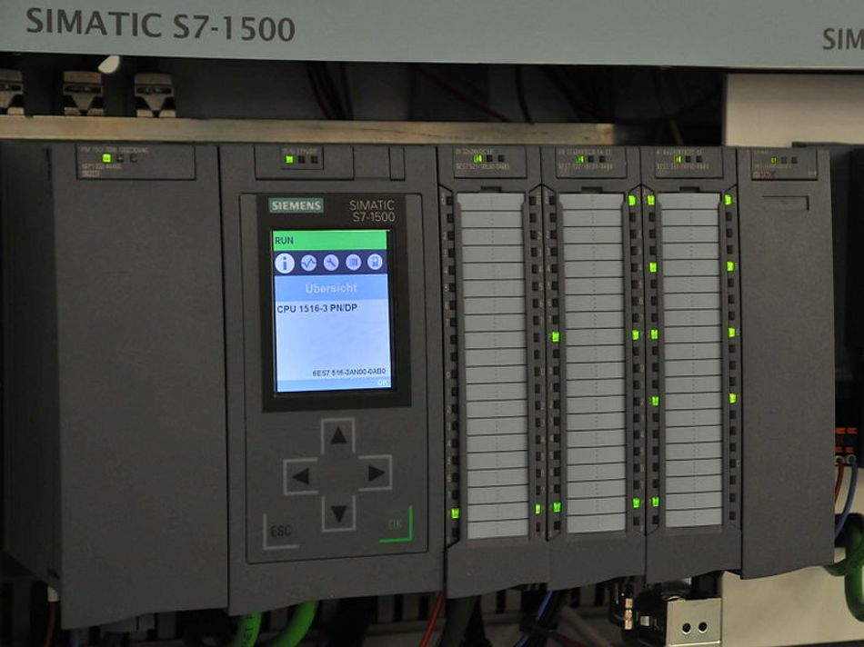 A Siemens Modular PLC SIMATIC S7-1500