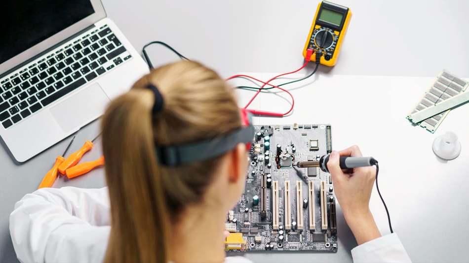 Soldering A Circuit Board 