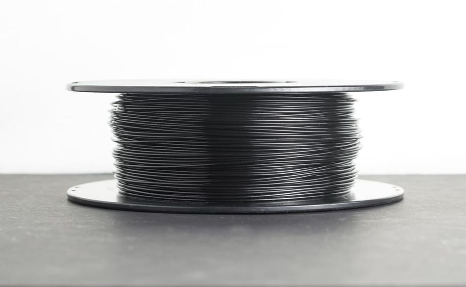 Spool of black filament