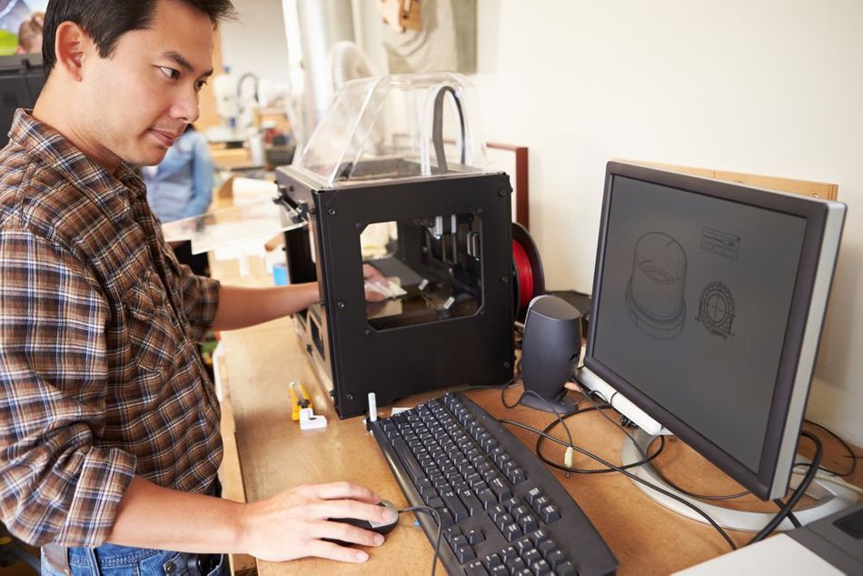 User 3D modeling for 3D printer