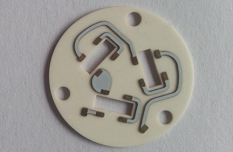 Ceramic-based substrate, Alumina (Al2O3), used in PCB; Link: andwinpcb