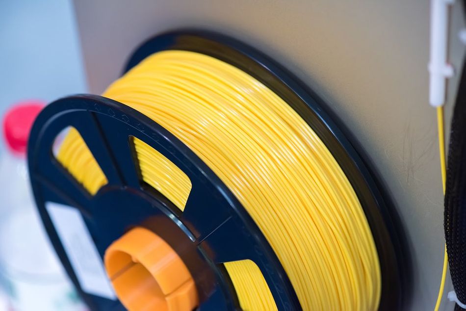 Yellow spool filament