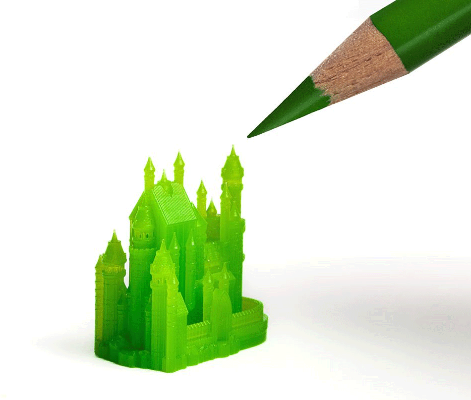 3d printing of a building design and architecture