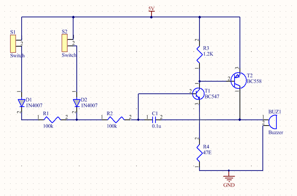 An example of a PCB schematic diagram; Source: protoexpress