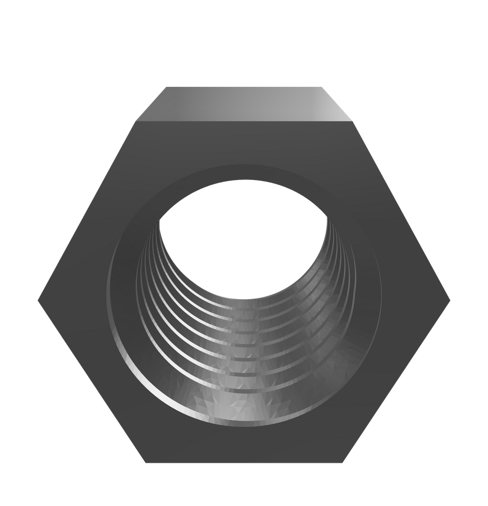 A hex nut