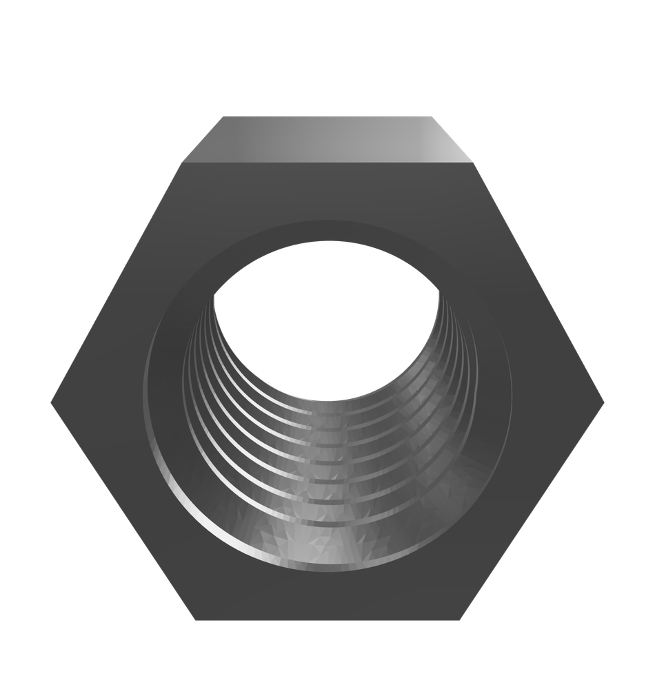 A hex nut