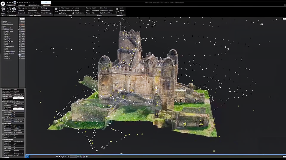 photogrammetry castle capture 