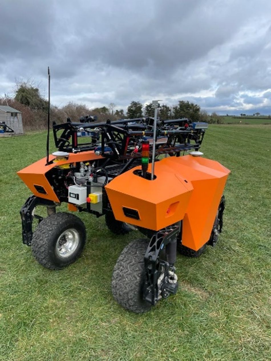 agri-robot developed by Small Robot Company