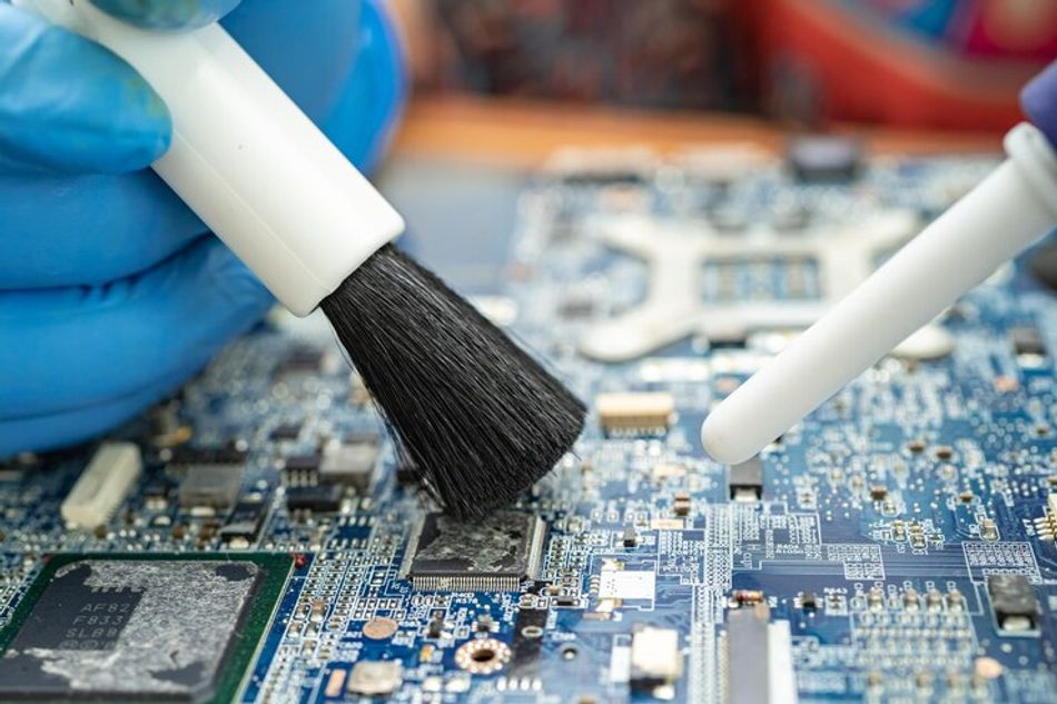 Regular cleaning of printed circuit board.