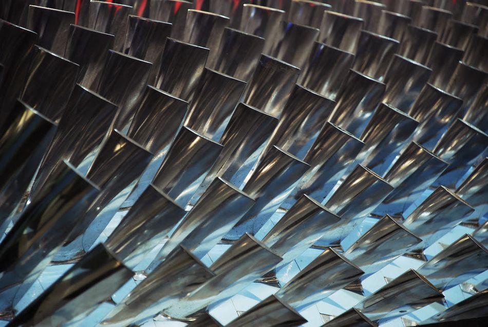 Turbine Blades Interior.