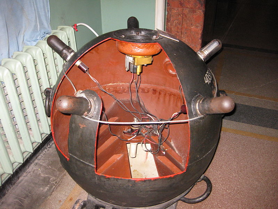 Structure of Naval mine