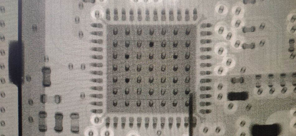 2D X-ray component inspection of PCB assembly