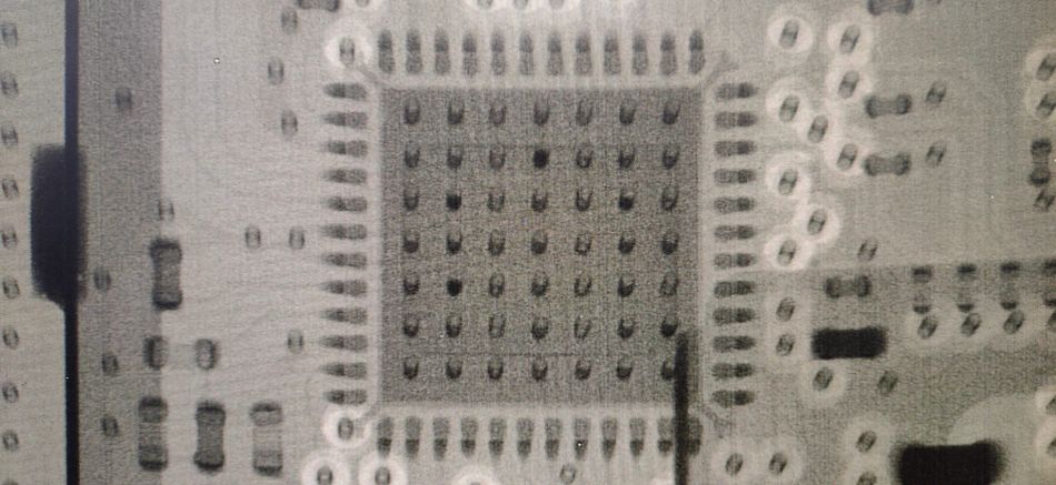 2D X-ray component inspection of PCB assembly